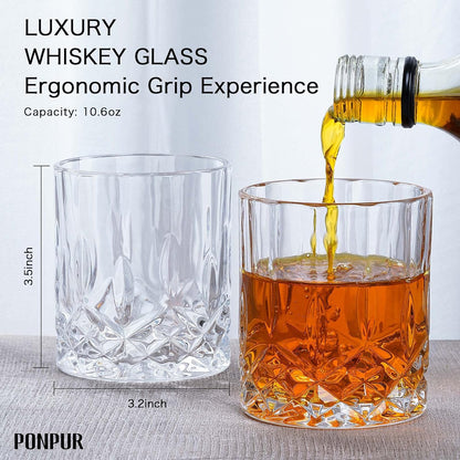 Gifts for Men Dad Father'S Day, Whiskey Decanter Set with 2 Glasses, Unique Cool Dad Birthday Gift from Daughter Son, Best Christmas Retirement Present for Man Father